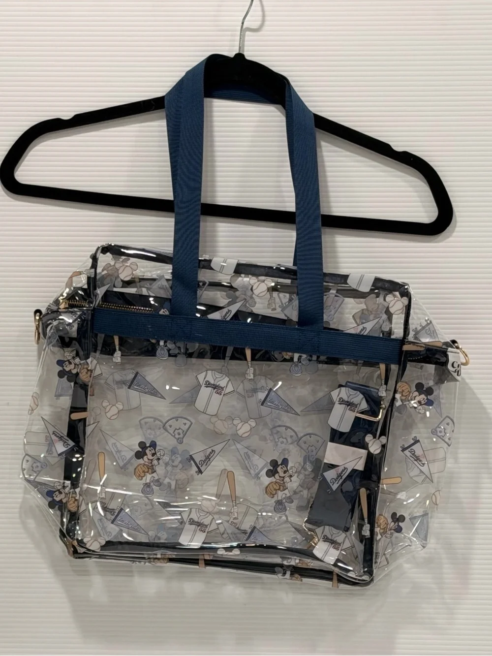 Women's Micky Mouse dodger clear bag